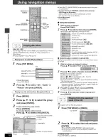 Предварительный просмотр 18 страницы Panasonic SC-HT730 - DVD Home Theater System Operating Instructions Manual