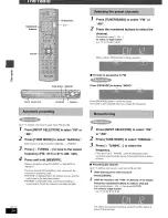 Предварительный просмотр 24 страницы Panasonic SC-HT730 - DVD Home Theater System Operating Instructions Manual