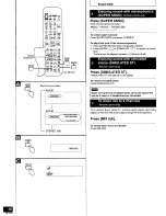 Предварительный просмотр 36 страницы Panasonic SC-HT80 Operaing Instructions