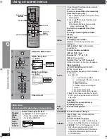 Предварительный просмотр 26 страницы Panasonic SC-HT855 Operation Manual