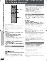 Предварительный просмотр 40 страницы Panasonic SC-HT855 Operation Manual