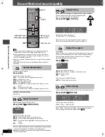 Preview for 24 page of Panasonic SC-HT885W Operating Instructions Manual