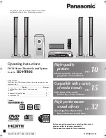 Panasonic SC-HT895 Operating Instructions Manual preview