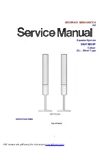 Предварительный просмотр 1 страницы Panasonic SC-HT930P-S Service Manual