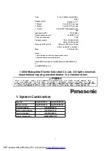 Предварительный просмотр 2 страницы Panasonic SC-HT930P-S Service Manual