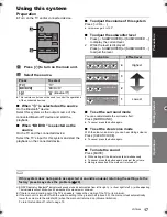 Предварительный просмотр 17 страницы Panasonic SC-HTB18 Operating Instructions Manual