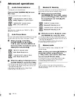 Предварительный просмотр 18 страницы Panasonic SC-HTB18 Operating Instructions Manual