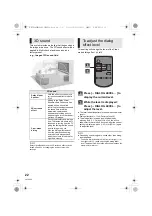 Preview for 22 page of Panasonic SC-HTB20 Operating Instructions Manual