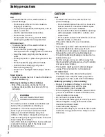 Предварительный просмотр 2 страницы Panasonic SC-HTB200 Operating Instructions Manual