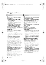 Preview for 2 page of Panasonic SC-HTB385 Operating Instructions Manual