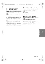 Preview for 17 page of Panasonic SC-HTB385 Operating Instructions Manual