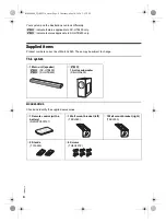 Предварительный просмотр 4 страницы Panasonic SC-HTB400 Operating Instruction