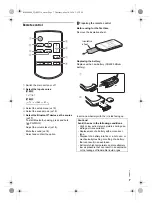 Предварительный просмотр 7 страницы Panasonic SC-HTB400 Operating Instruction