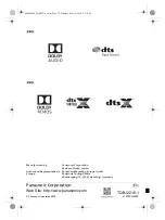 Preview for 32 page of Panasonic SC-HTB400 Operating	 Instruction