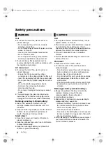 Предварительный просмотр 2 страницы Panasonic SC-HTB485 Operating Instructions Manual