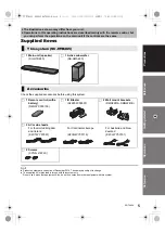 Предварительный просмотр 5 страницы Panasonic SC-HTB485 Operating Instructions Manual