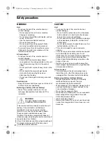 Preview for 2 page of Panasonic SC-HTB510 Operating Instructions Manual