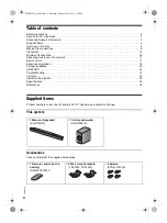 Preview for 4 page of Panasonic SC-HTB510 Operating Instructions Manual