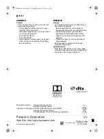 Preview for 32 page of Panasonic SC-HTB510 Operating Instructions Manual