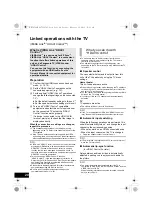 Preview for 20 page of Panasonic SC-HTB520 Owner'S Manual