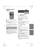 Preview for 17 page of Panasonic SC-HTB527 Operating Instructions Manual