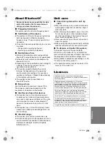 Предварительный просмотр 29 страницы Panasonic SC-HTB580 Operating Instructions Manual