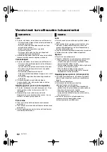 Предварительный просмотр 62 страницы Panasonic SC-HTB580 Operating Instructions Manual