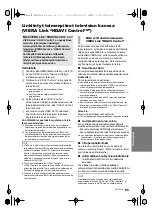 Предварительный просмотр 85 страницы Panasonic SC-HTB580 Operating Instructions Manual