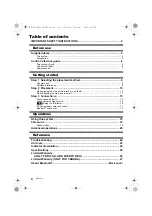 Предварительный просмотр 4 страницы Panasonic SC-HTB65 Owner'S Manual