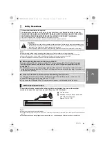 Предварительный просмотр 9 страницы Panasonic SC-HTB65 Owner'S Manual