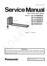 Предварительный просмотр 1 страницы Panasonic SC-HTB690EB Service Manual