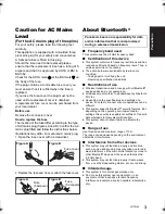 Preview for 3 page of Panasonic SC-HTB8 Operating Instructions Manual