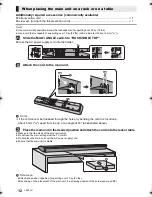 Предварительный просмотр 12 страницы Panasonic SC-HTB8 Owner'S Manual