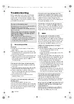 Preview for 26 page of Panasonic SC-HTB880 Operating Instructions Manual