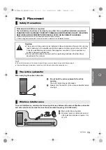 Предварительный просмотр 13 страницы Panasonic SC-HTB880 Owner'S Manual