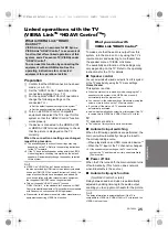 Предварительный просмотр 25 страницы Panasonic SC-HTB880 Owner'S Manual