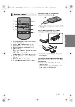 Preview for 7 page of Panasonic SC-HTB900 Operating Instructions Manual