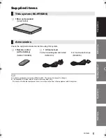 Предварительный просмотр 5 страницы Panasonic SC-HTE200 Operating Instructions Manual