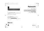 Preview for 1 page of Panasonic SC-HTE80 Owner'S Manual