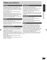 Preview for 5 page of Panasonic SC-HTR200 Operating Instructions Manual