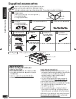 Preview for 6 page of Panasonic SC-HTR200 Operating Instructions Manual