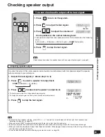 Предварительный просмотр 23 страницы Panasonic SC-HTR210 Operating Instructions Manual