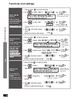 Предварительный просмотр 30 страницы Panasonic SC-HTR210 Operating Instructions Manual