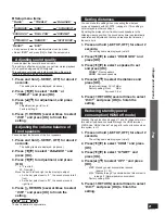 Предварительный просмотр 21 страницы Panasonic SC-HTX5 Operating Instructions Manual