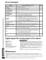 Предварительный просмотр 24 страницы Panasonic SC-HTX5 Operating Instructions Manual