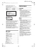 Preview for 84 page of Panasonic SC-MAX4000 Operating Instructions Manual