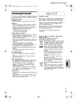 Preview for 123 page of Panasonic SC-MAX4000 Operating Instructions Manual