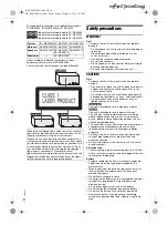 Preview for 2 page of Panasonic SC-MAX5000 Operating Instructions Manual