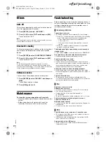 Preview for 20 page of Panasonic SC-MAX5000 Operating Instructions Manual