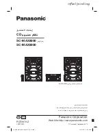 Предварительный просмотр 68 страницы Panasonic SC-MAX6000 Operating Instructions Manual